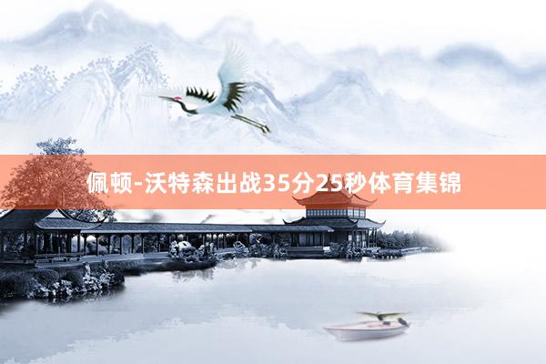 佩顿-沃特森出战35分25秒体育集锦
