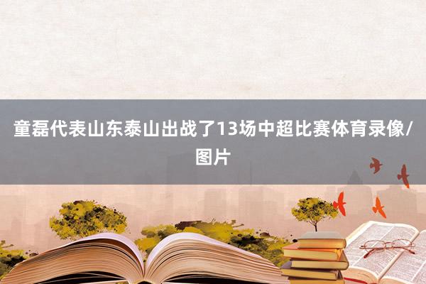 童磊代表山东泰山出战了13场中超比赛体育录像/图片
