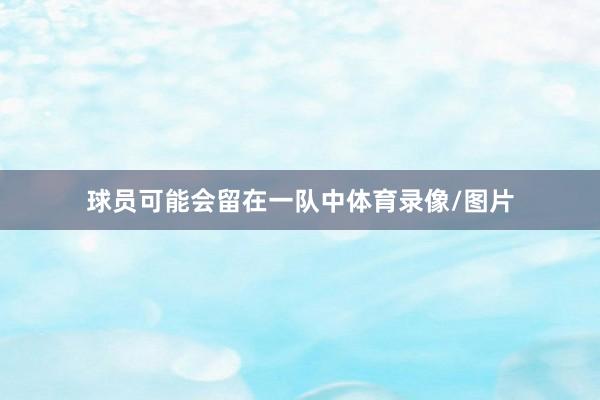 球员可能会留在一队中体育录像/图片
