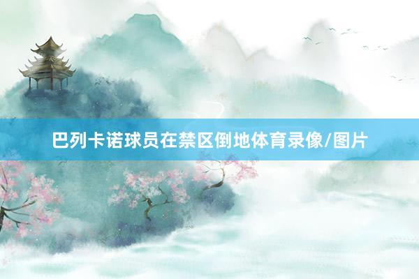 巴列卡诺球员在禁区倒地体育录像/图片