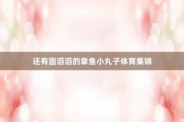 还有圆滔滔的章鱼小丸子体育集锦