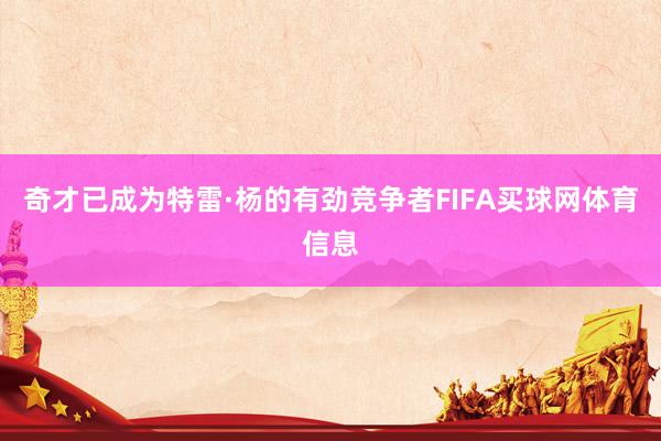 奇才已成为特雷·杨的有劲竞争者FIFA买球网体育信息