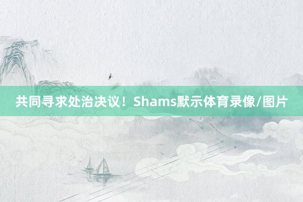 共同寻求处治决议！Shams默示体育录像/图片