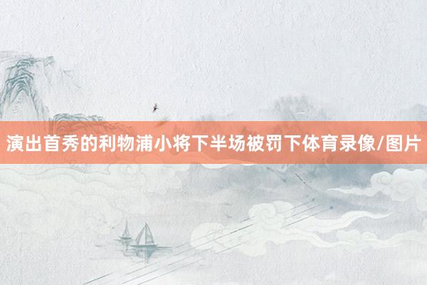演出首秀的利物浦小将下半场被罚下体育录像/图片