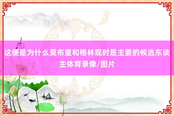 这便是为什么莫布里和格林现时是主要的候选东谈主体育录像/图片