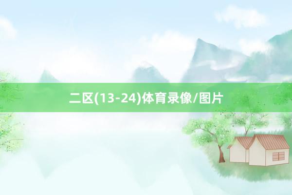 二区(13-24)体育录像/图片