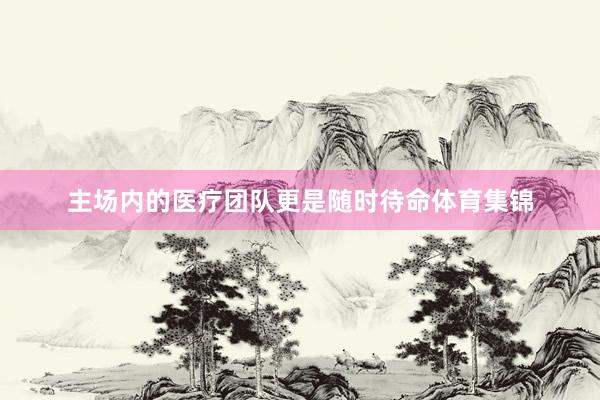 主场内的医疗团队更是随时待命体育集锦