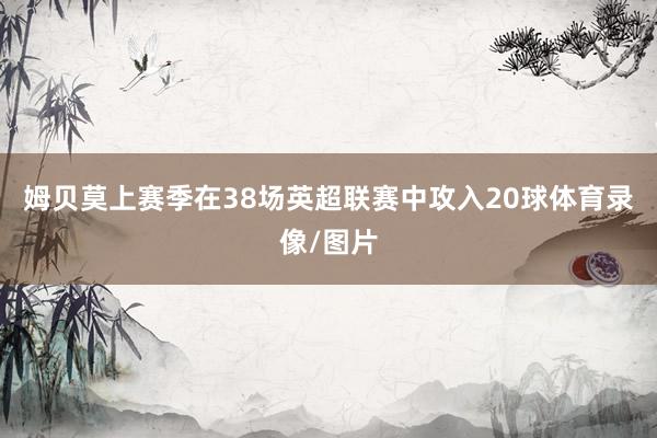 姆贝莫上赛季在38场英超联赛中攻入20球体育录像/图片
