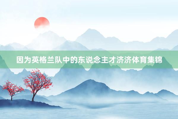 因为英格兰队中的东说念主才济济体育集锦